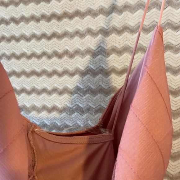 Beautiful Pink and Silver Formal Maxi Dress - Picture 3 of 7